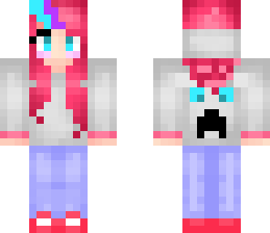 pink creeper girl
