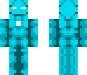 textured blue iron man