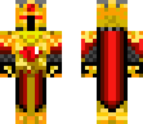 new red and golden king