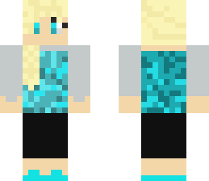 elsa inspired girl