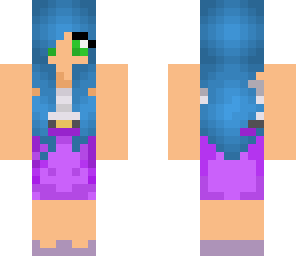 cyan hair spring