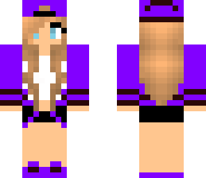 purple girl