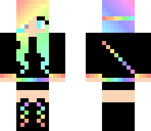 rainbow girl
