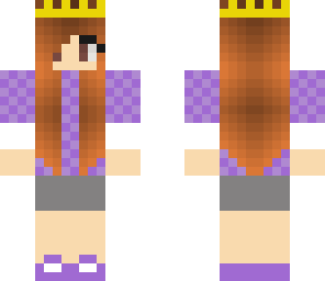purple girl