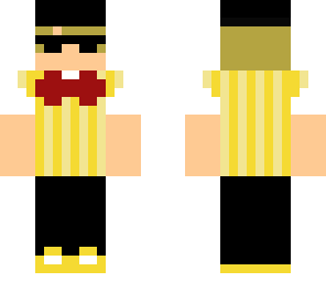 human golden freddy with swag glasses