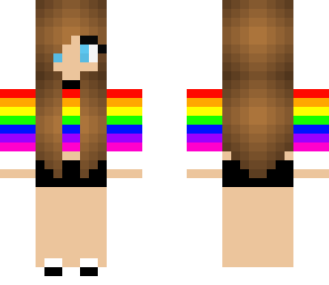 rainbow girl