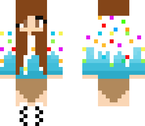 blue ice-cream girl