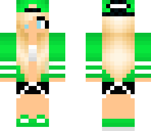 green girl