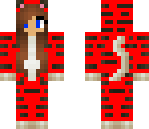 tiger girl red