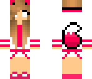 herobrine wolf girl