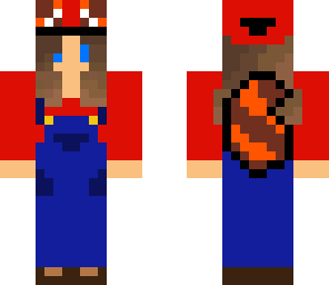 mario raccoon girl finished
