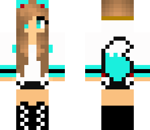 blue wolf girl