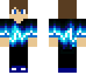 blue skin