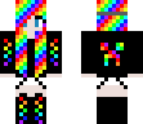 rainbow girl