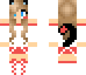 red cat girl