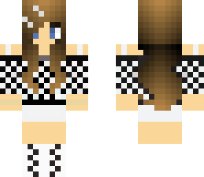 checkered girl