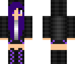 purple girl