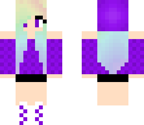 fixed rainbow hair girl