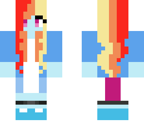 fluffykittys' edit of  rainbow dash