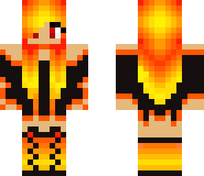 flame girl