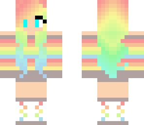 rainbow girl