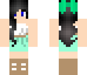 mint summer girl