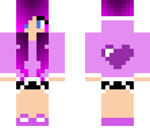purple girl