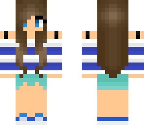 blue girl