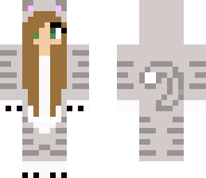 grey cat onesie