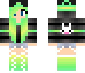 lime bunny girl