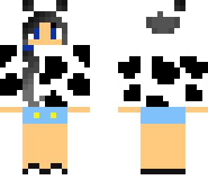 cow sweater girl