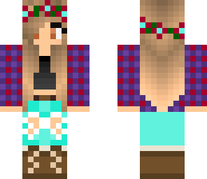 plaid tumblr girl