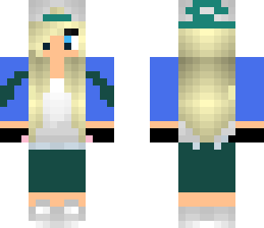 blond hair tomboy girl 