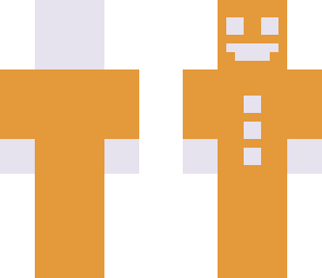 gingerbread man white