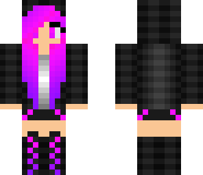 magenta girl