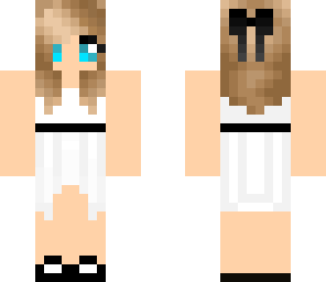 white dress edit