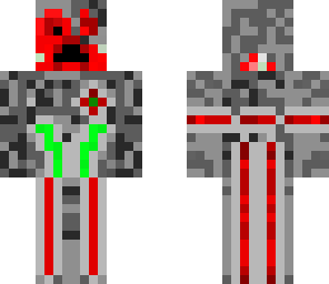 red cyber-creeper