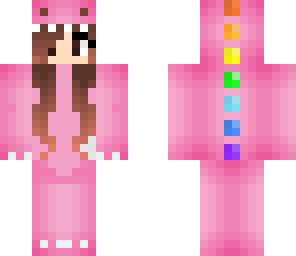 dino pink onesie
