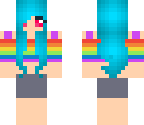 rainbow girl