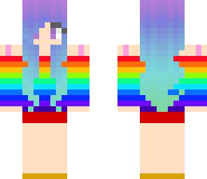 rainbow girl