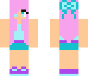 pretty ribbon girl