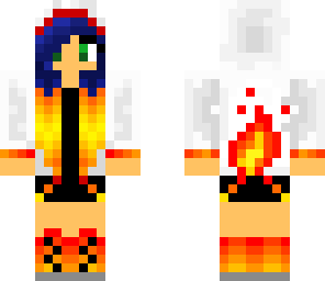 edited fire girl