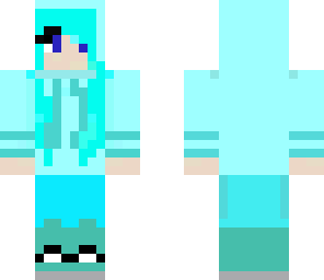 aqua and turquoise hipster