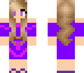 purple girl