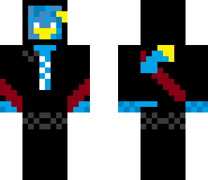 scythe penguin skin in a tuxedo