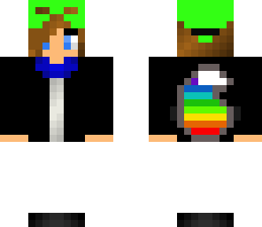 fancy creeper hat girl