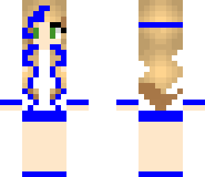 blue hoodie girl