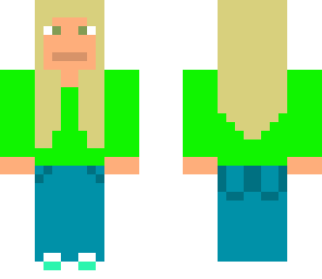new blonde hair girl