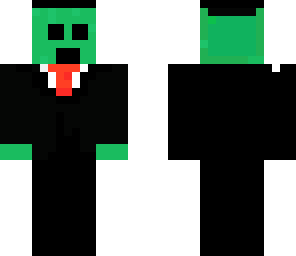 slime with suit and tie