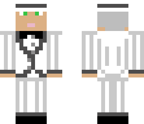 white suit